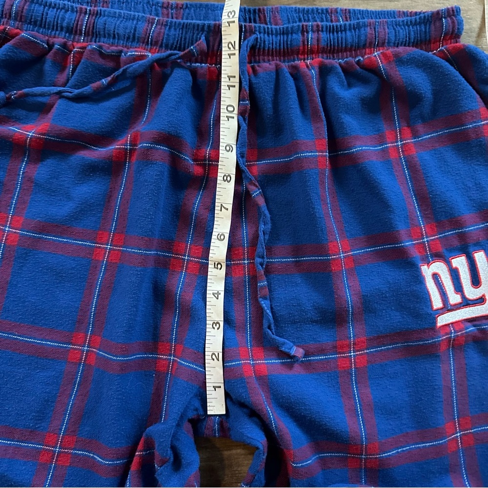 NFL NY Giants plaid pajama pants - Picture 8 of 9